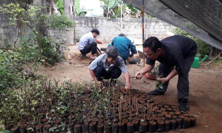 Các thôn trên địa bàn xã Thúy Sơn tích cực ra quân làm vệ sinh ngày chủ nhật sạch